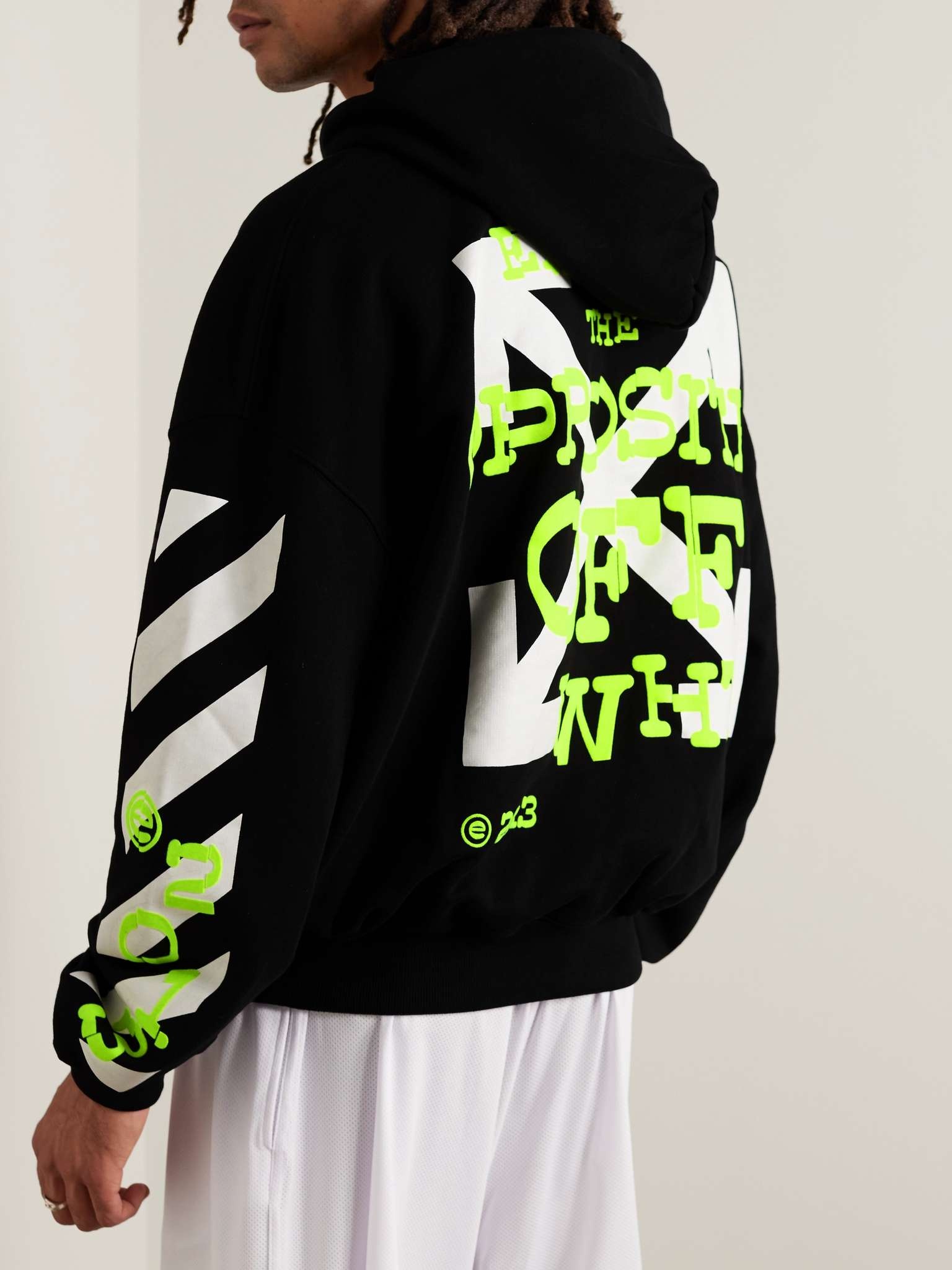 Logo-Print Cotton-Jersey Hoodie - 3