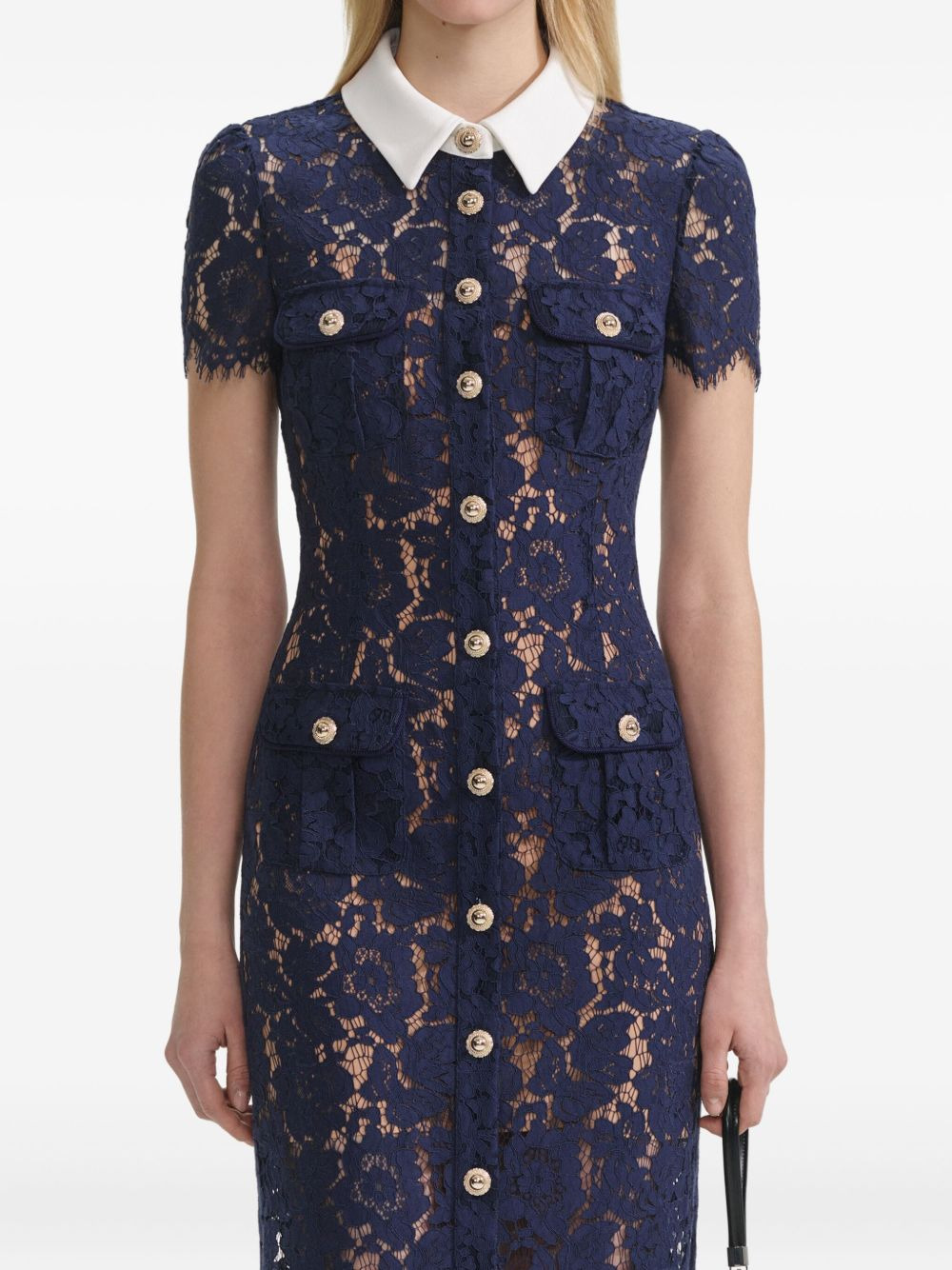 Self-portrait Dresses Blue - 2