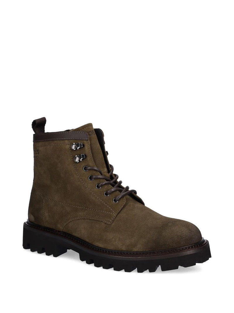BOSS lace-up boots outlook