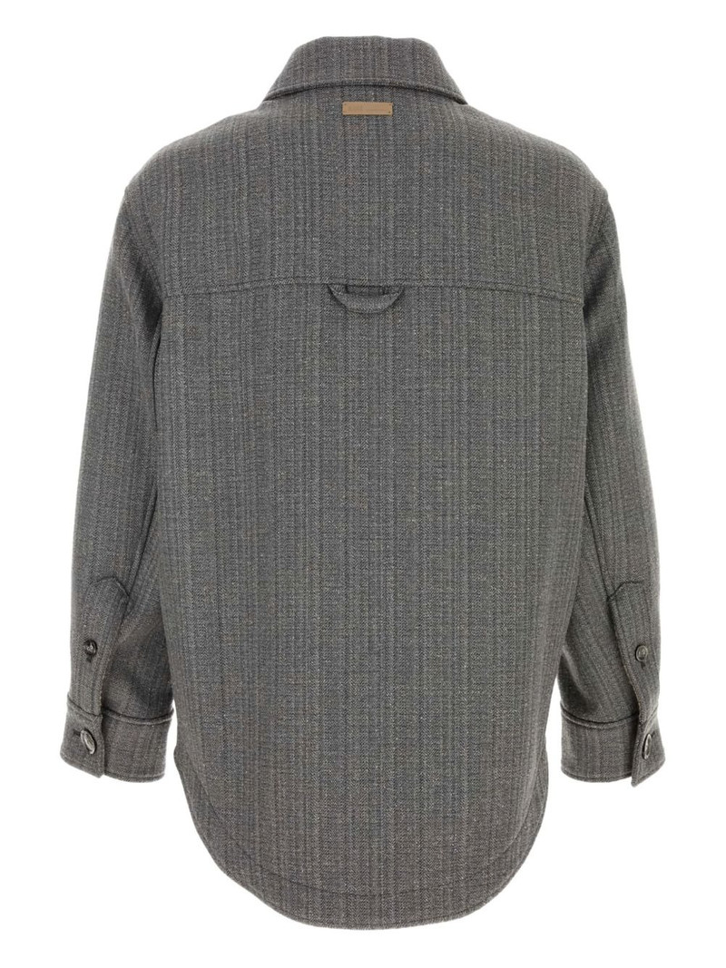 AMI Paris buttoned overshirt outlook