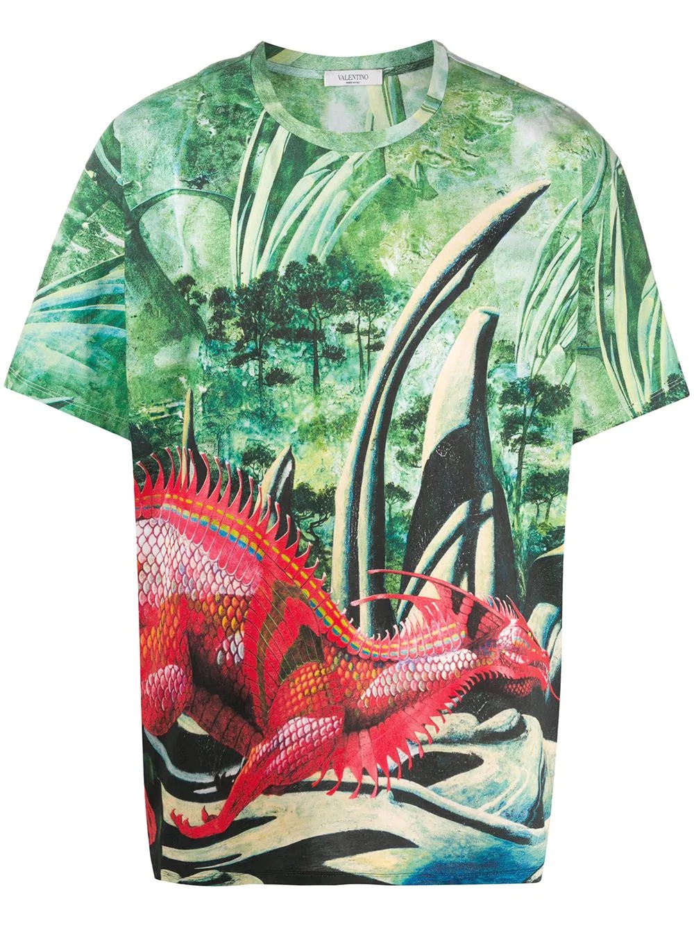 All-Over Red Dragon T-shirt - 1