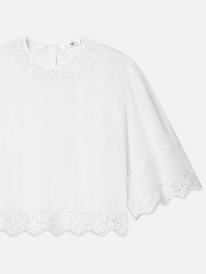 FRAME The Embroidered Top outlook