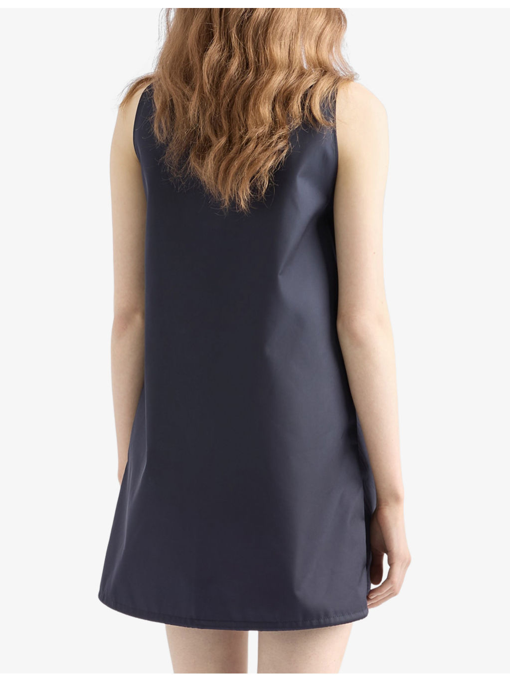 Re Nylon Zip-Up Woven Mini Dress - 3