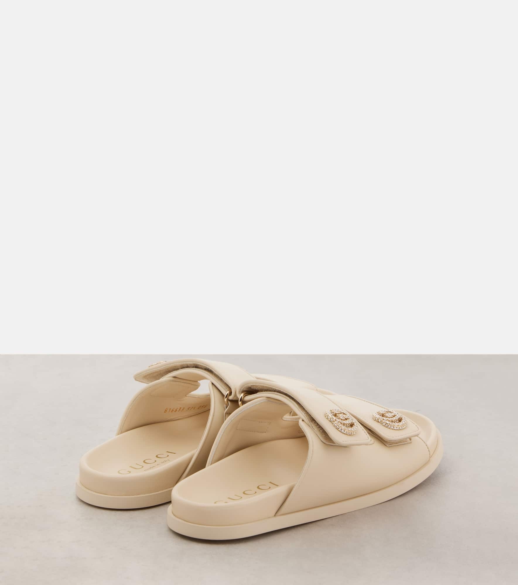 New Marmont GG leather sandals - 2
