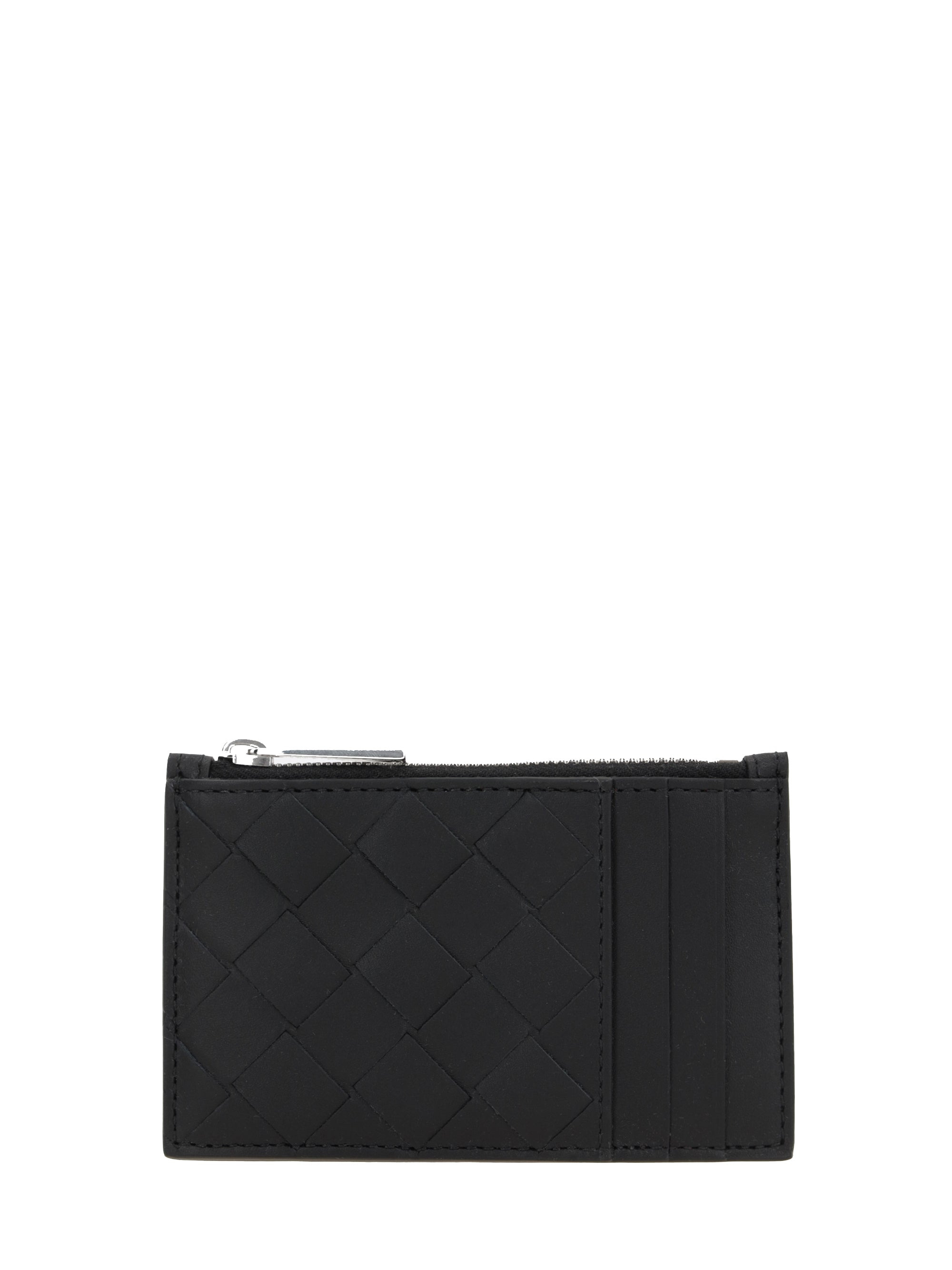 Bottega Veneta Men Leather Credit Card Holder - 2
