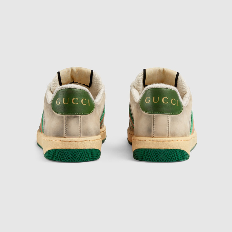 GUCCI Women's Screener leather sneaker outlook