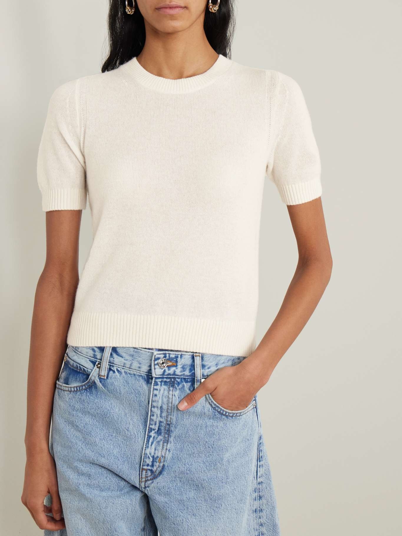 Cashmere sweater Cream - 3