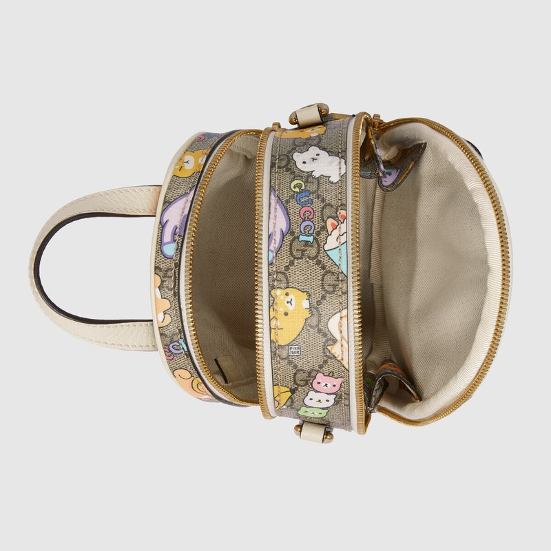 Gucci animal print multi-function bag 8