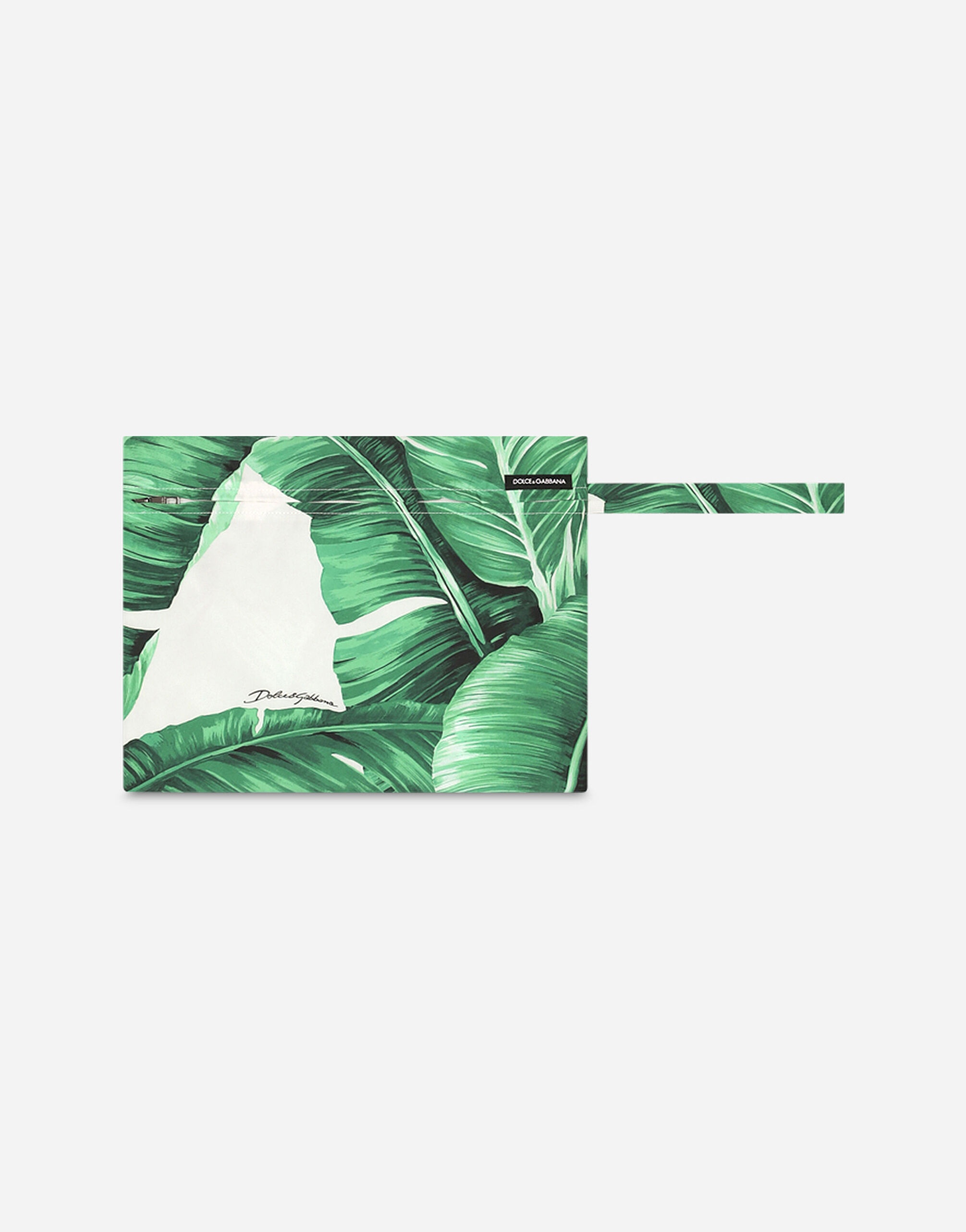 Swim shorts with banana tree print - 3