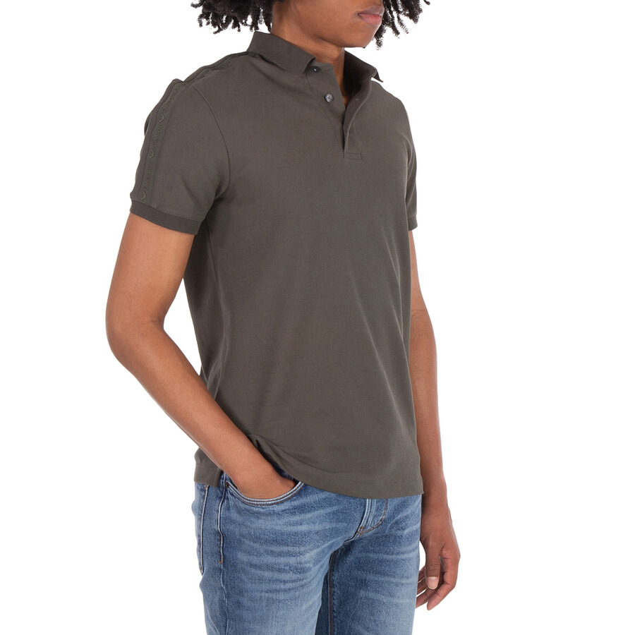 Emporio Armani Embossed Logo Tape Jersey Polo Shirt - 4
