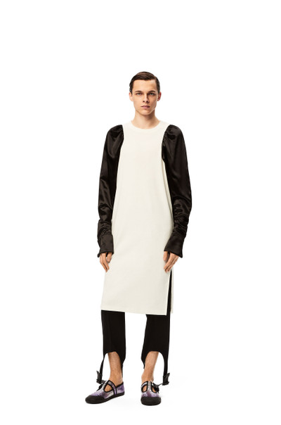 Loewe Bicolour long sleeve T-shirt in cotton and viscose outlook