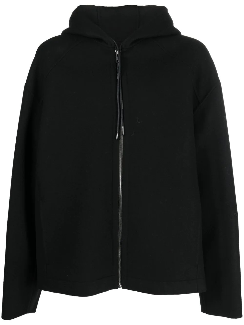 zip-up hooded jacket - 1