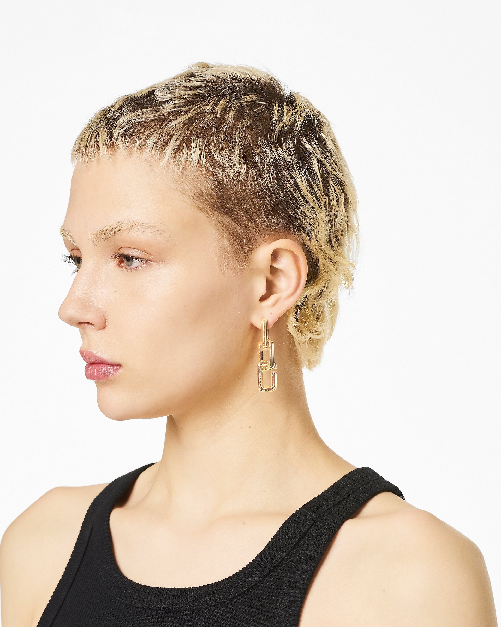 THE J MARC CHAIN LINK EARRINGS - 2