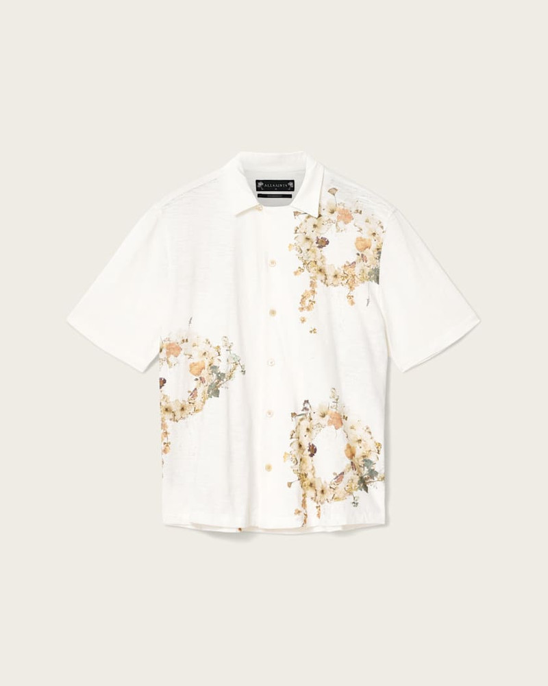 FLEUR OVERSIZED SHORT SLEEVE SHIRT 1