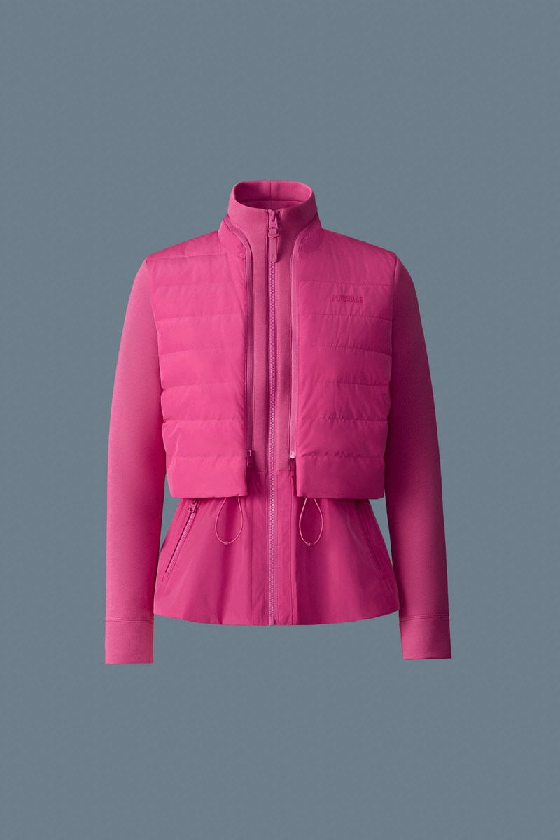 MACKAGE PRISCILLA 3-in-1 Hybrid Lightweight Down Jacket outlook