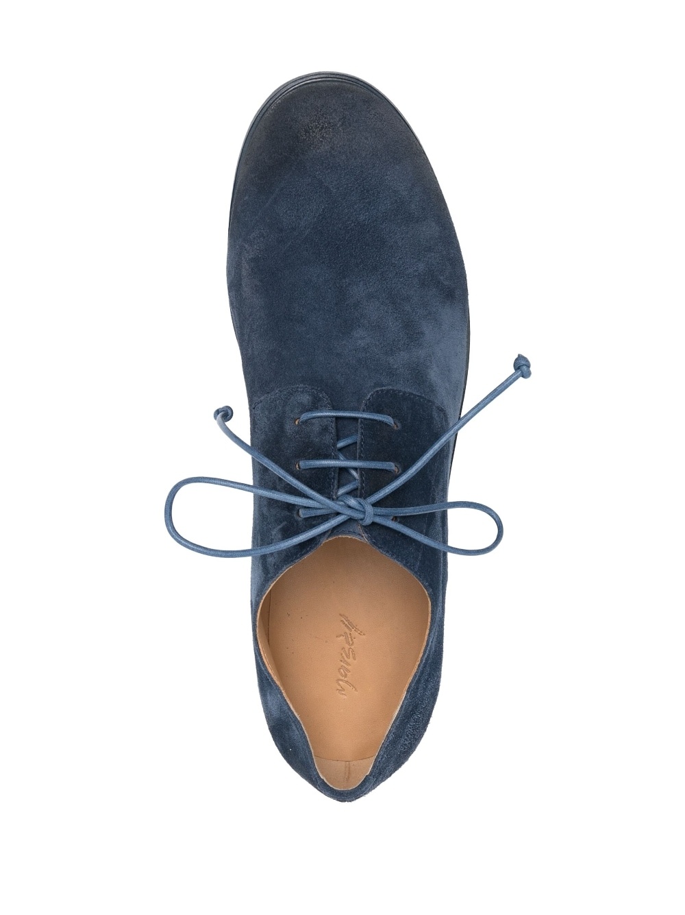 lace-up leather derby shoes - 4