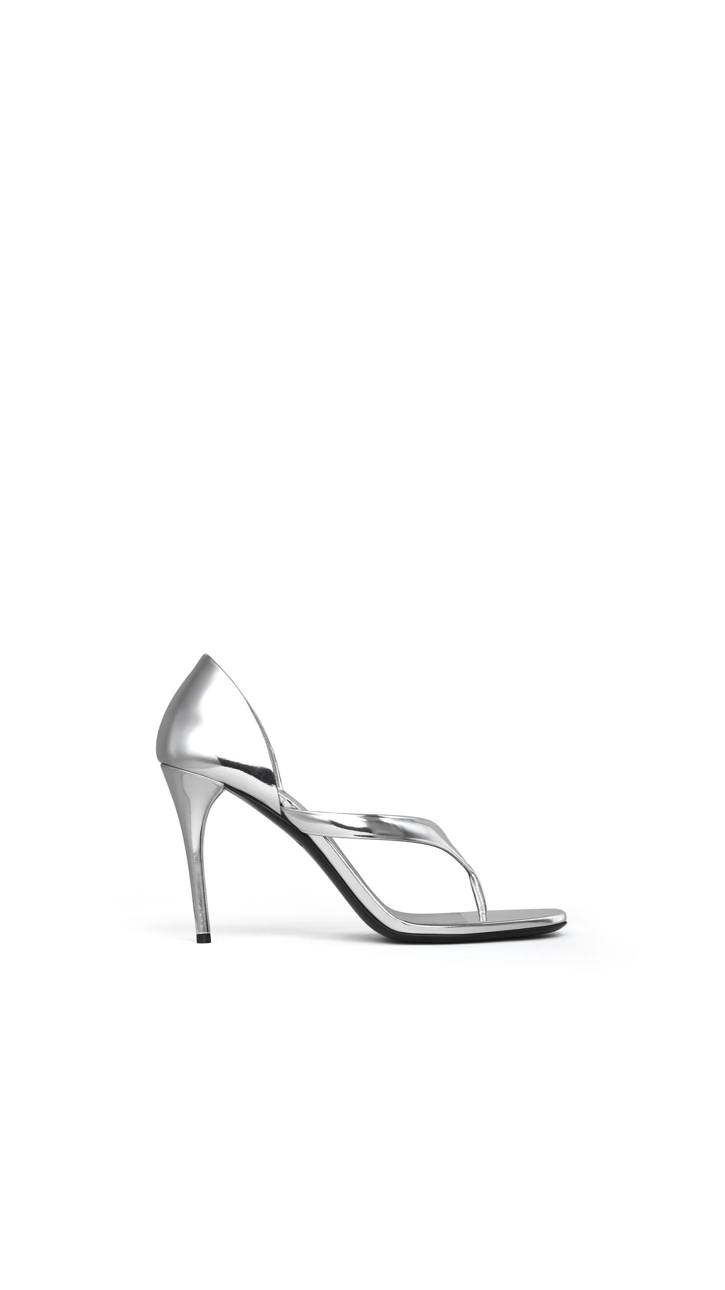INFRADITO SANDALS IN MIRROR CALFSKIN - 1