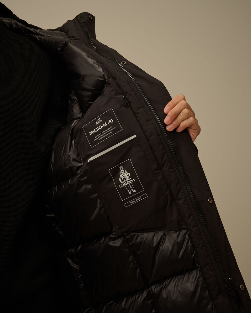 Micro-M (R) Long Hooded Down Jacket 7