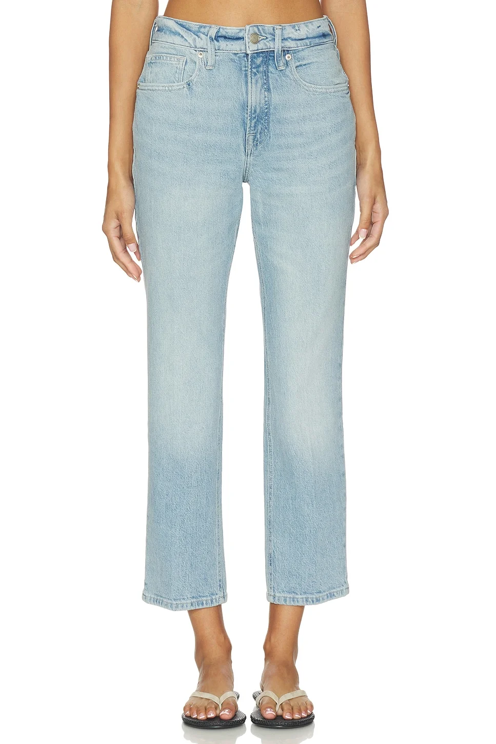 Good Icon Straight Ankle Jeans - 1
