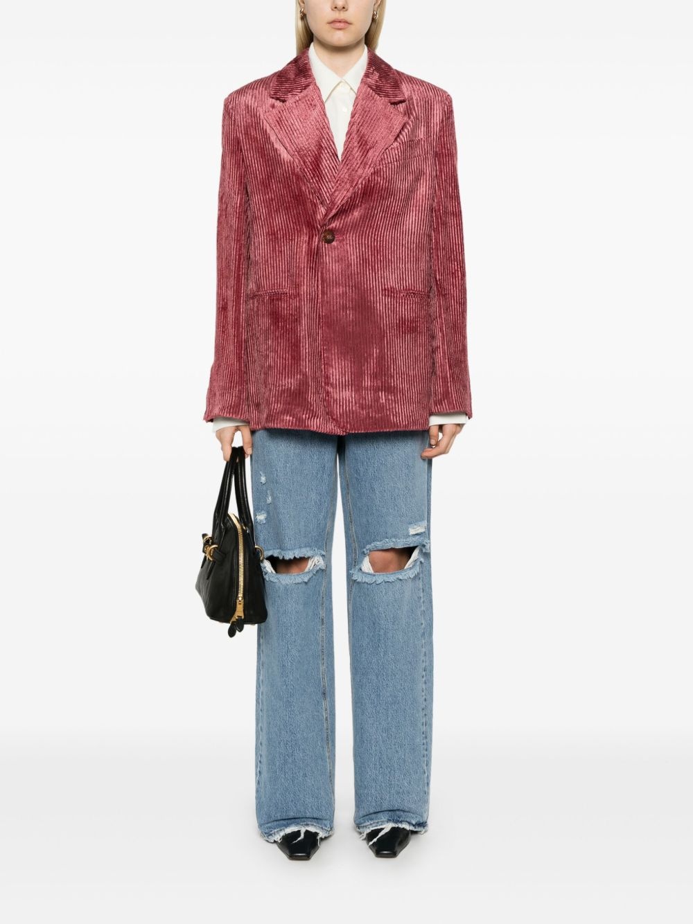 wide-leg jeans - 2