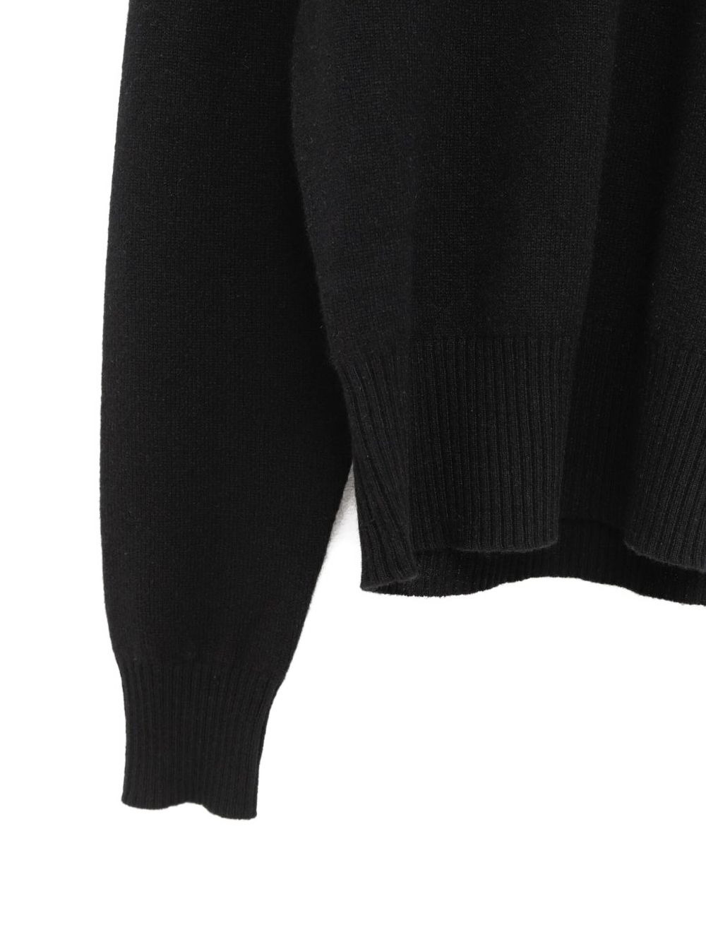 round-neck cashmere sweater - 3
