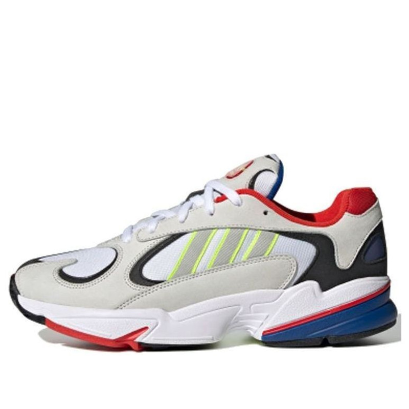 adidas originals Yung-1 Low Top Casual Dad Shoes Black Red White EH0868 - 1