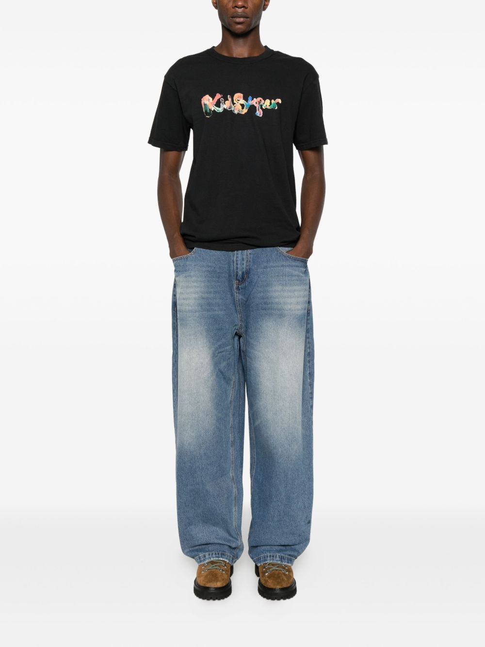 logo-print T-shirt - 2