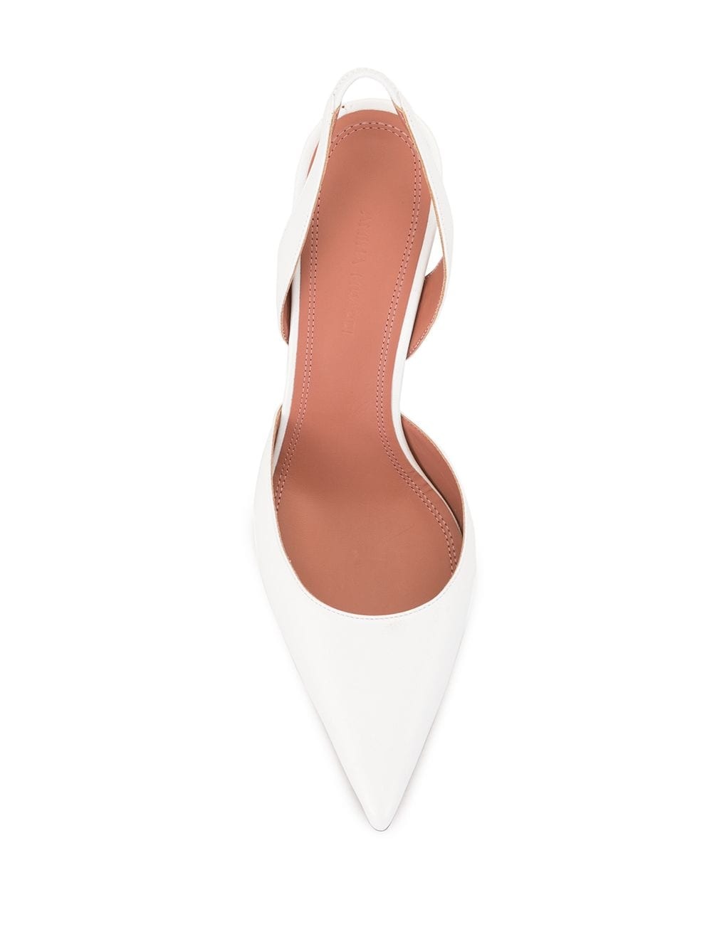 sculpted pointed-toe pumps - 4