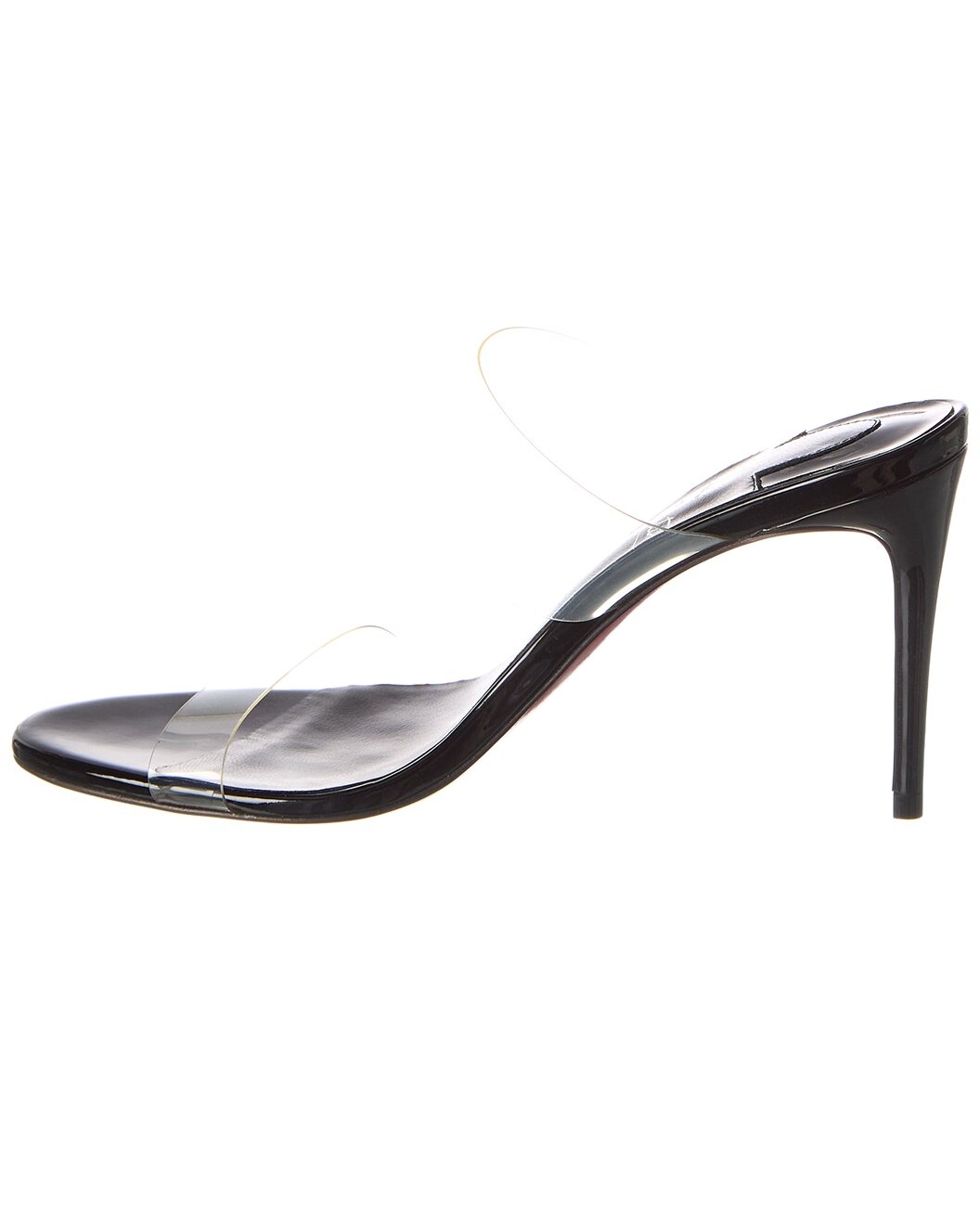 Christian Louboutin Just Nothing 85 Vinyl & Leather Sandal - 2