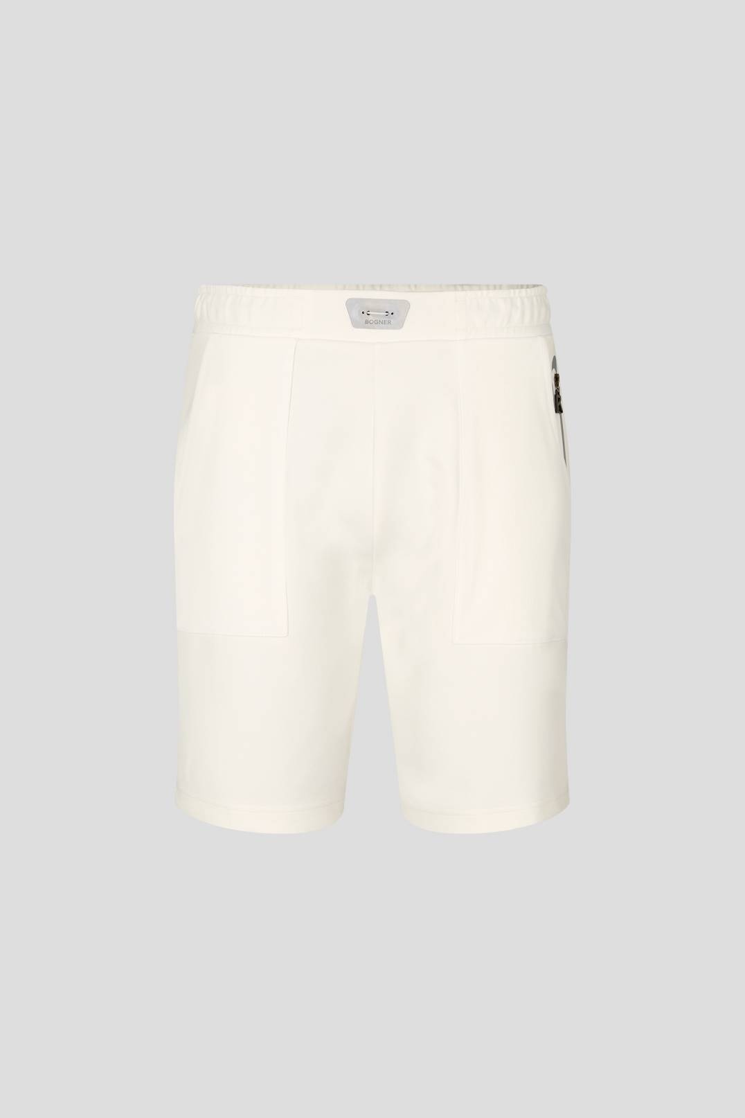 BERTO SWEAT SHORTS IN OFF-WHITE - 1