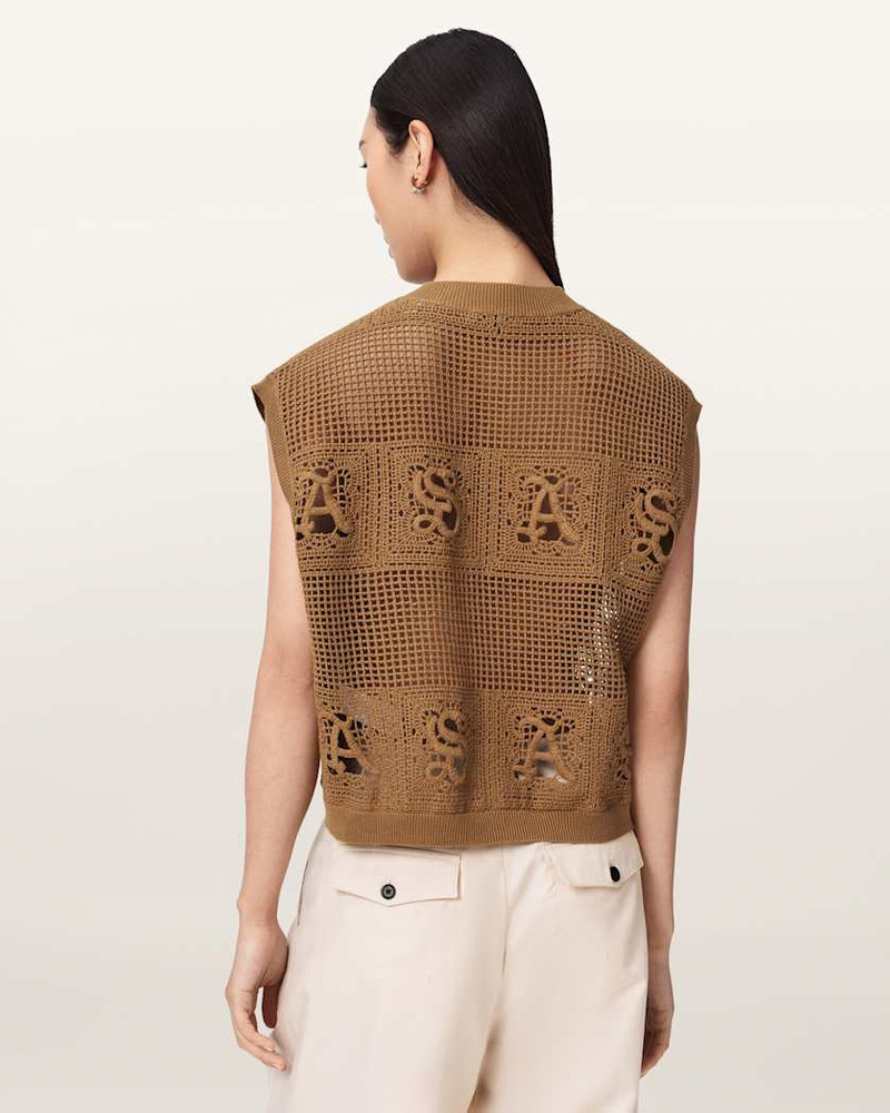 KYRA CROCHET COTTON WAISTCOAT 7