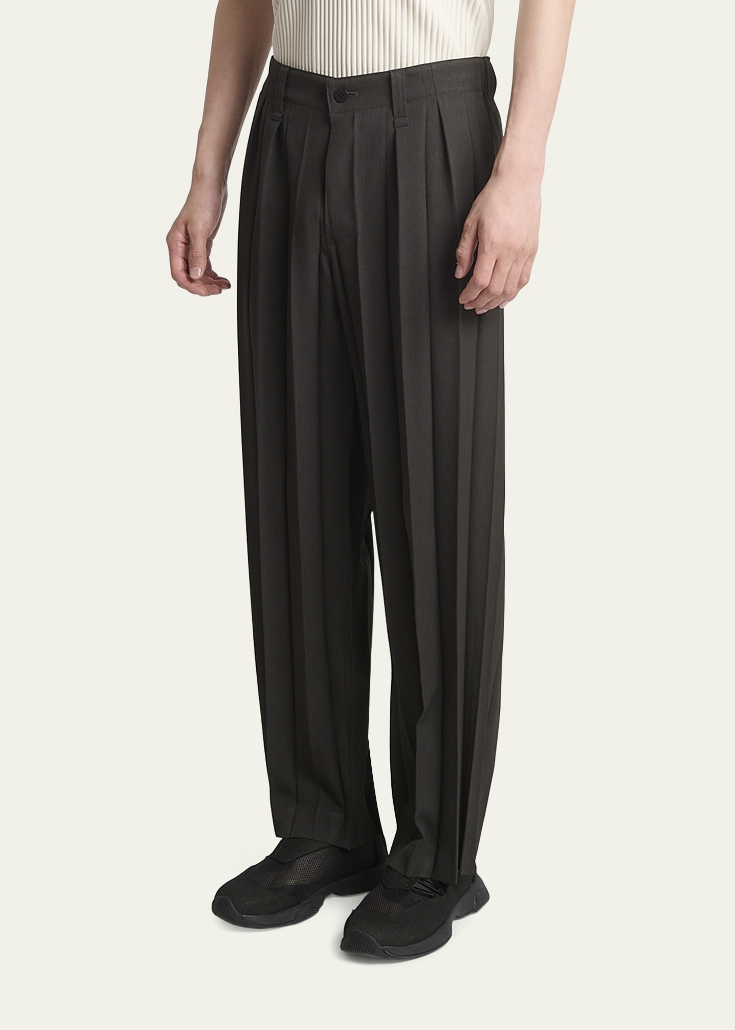 Men's Edge Ensemble Pleated Pants - 4