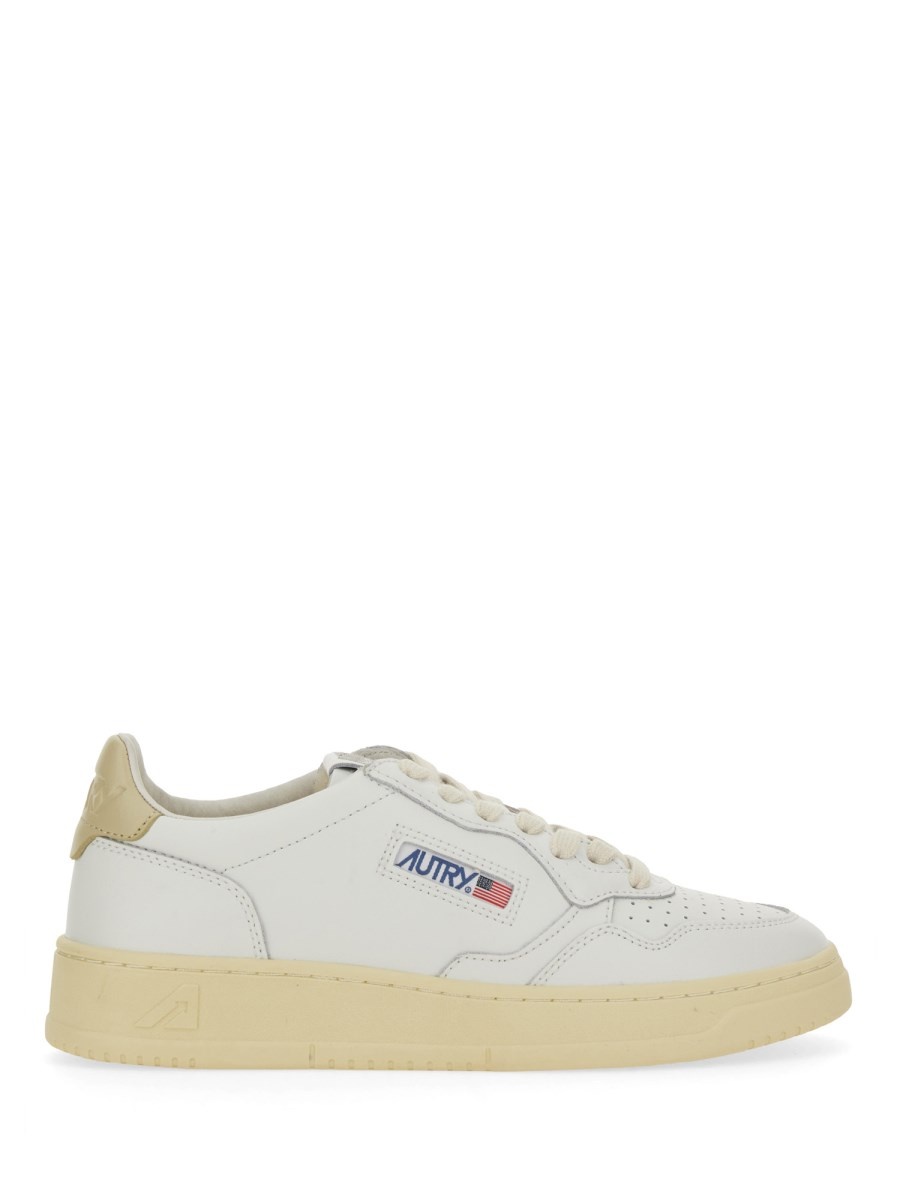 MEDALIST LOW LEATHER SNEAKER - 1