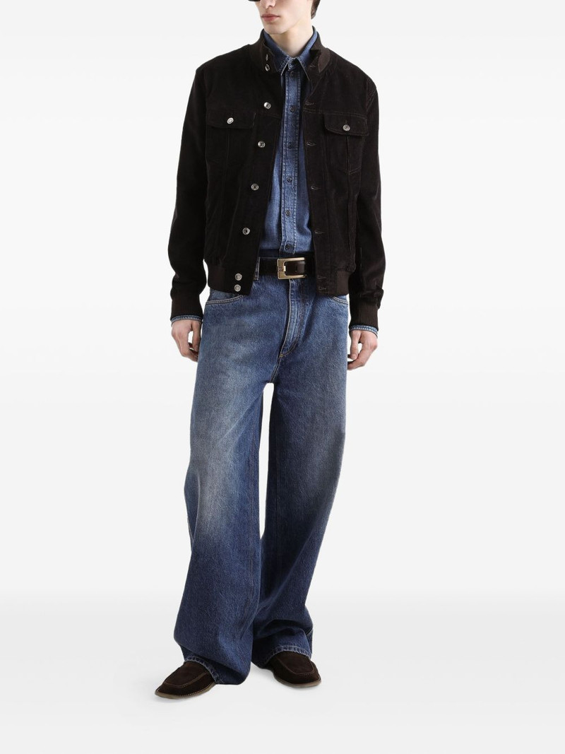 Dolce & Gabbana corduroy buttoned jacket outlook