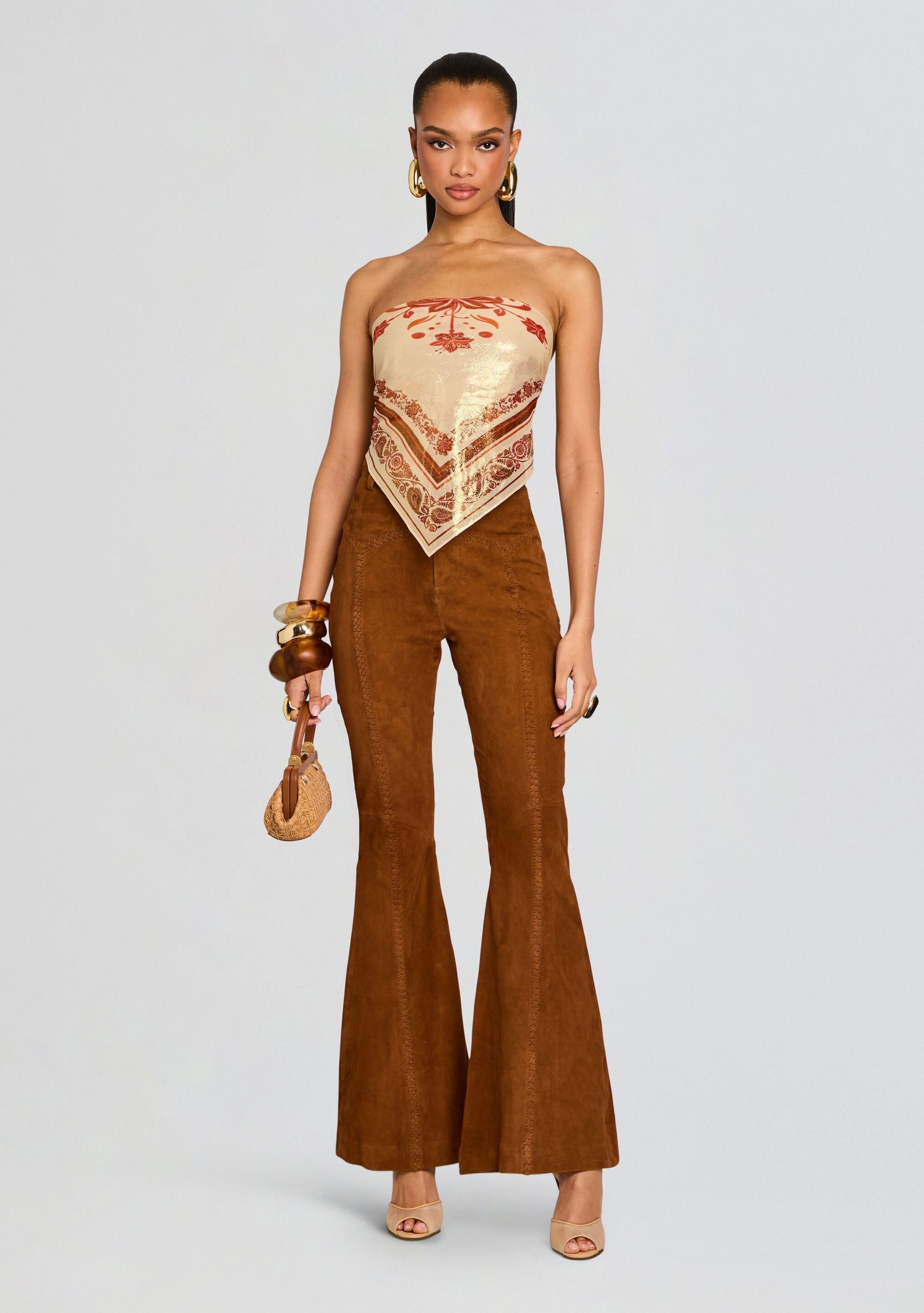 MANUELA SUEDE PANT - 6