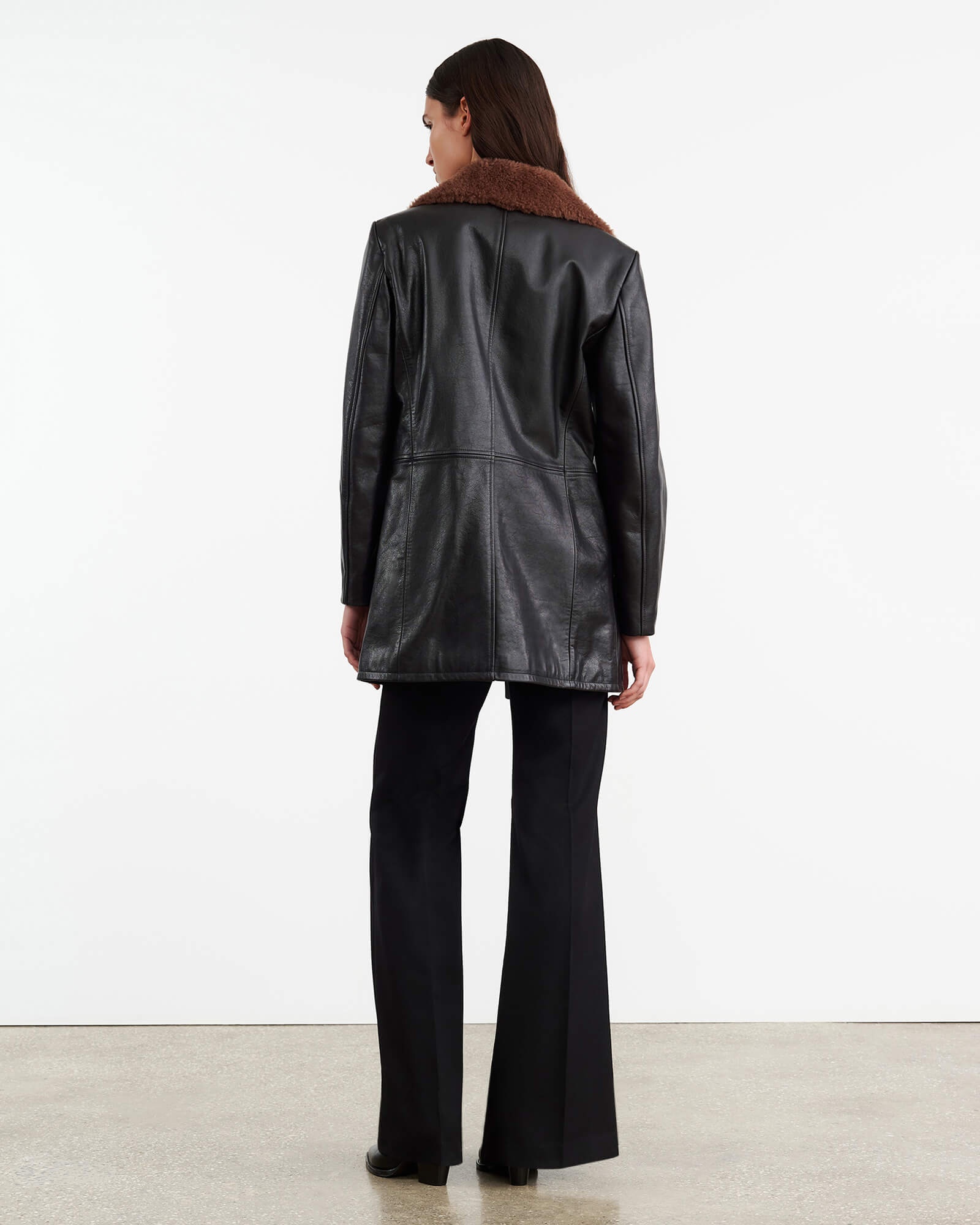 JAYDEN LEATHER COAT - 6
