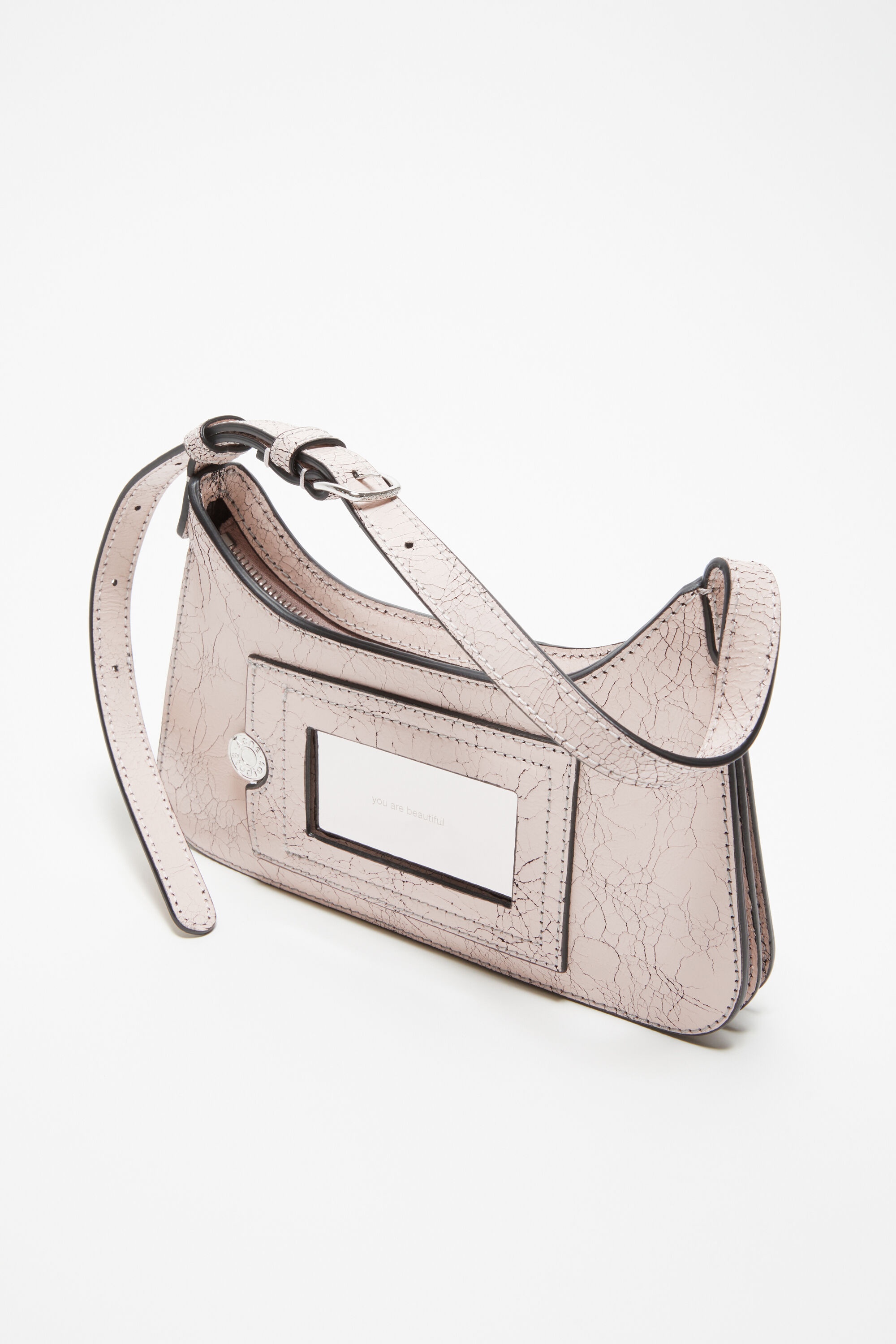 Platt micro shoulder bag - Pastel pink - 3