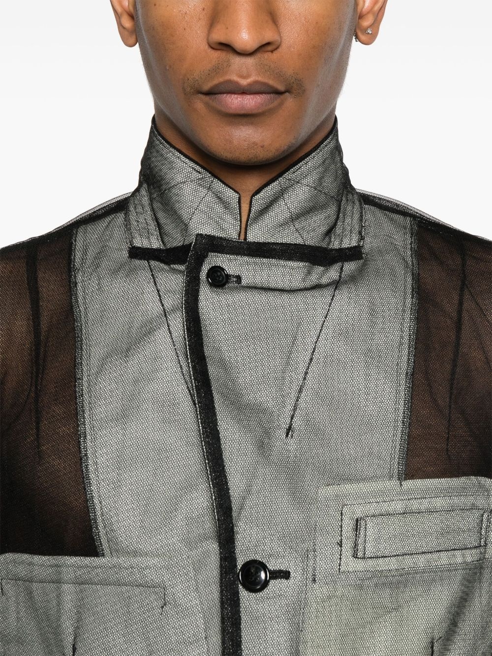 single-breasted coat - 5