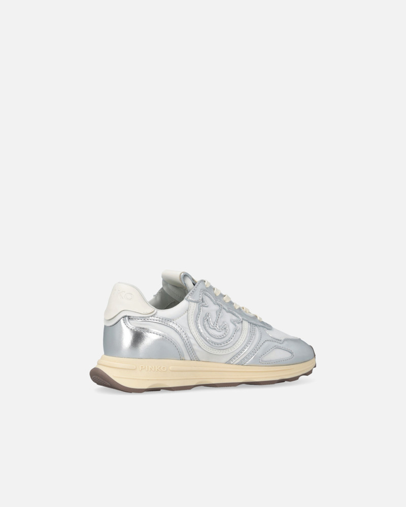 LOGO SNEAKERS WITH SILVER DETAILS 3