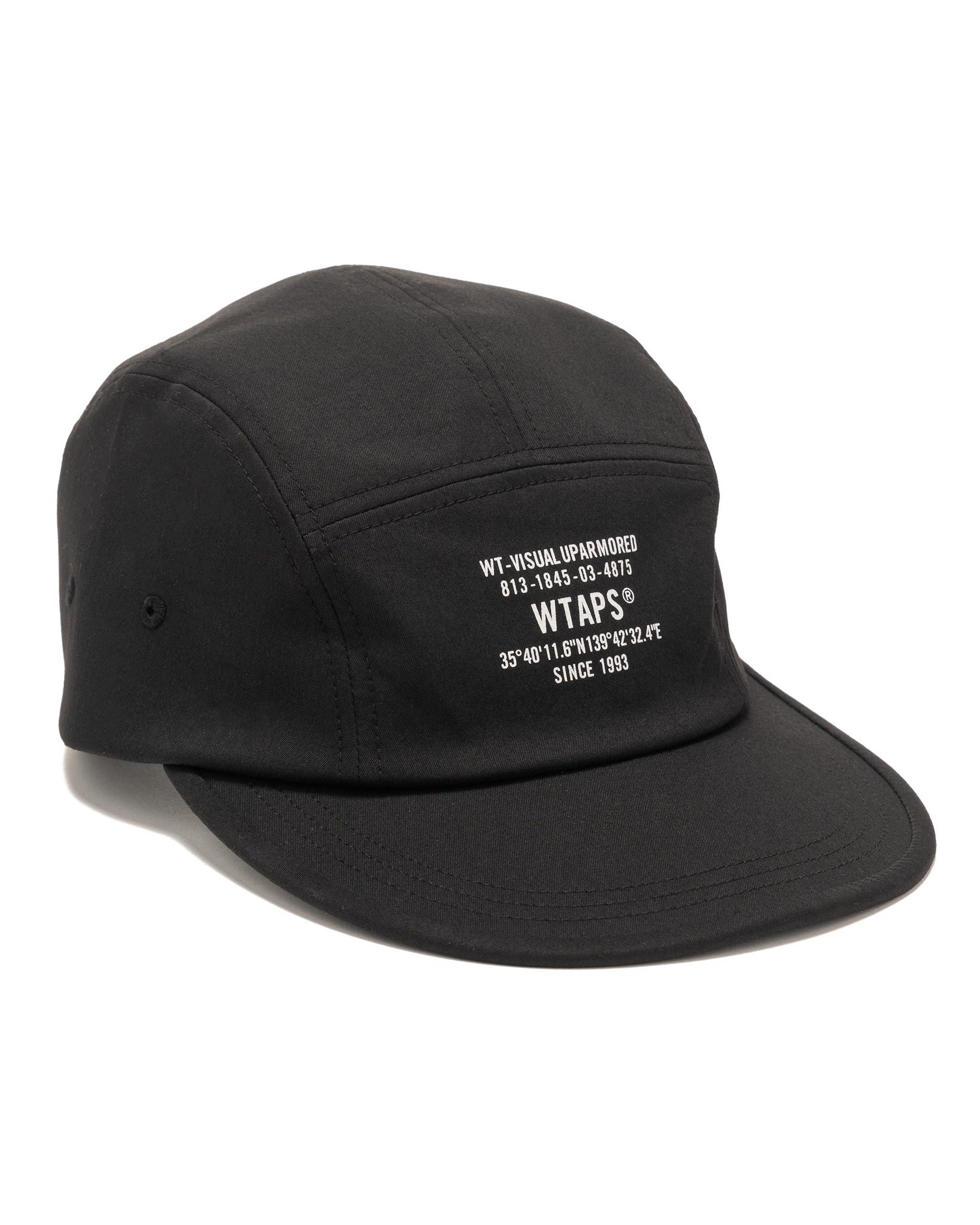 T-5 01 / Cap / Poly. Twill. Spec Black