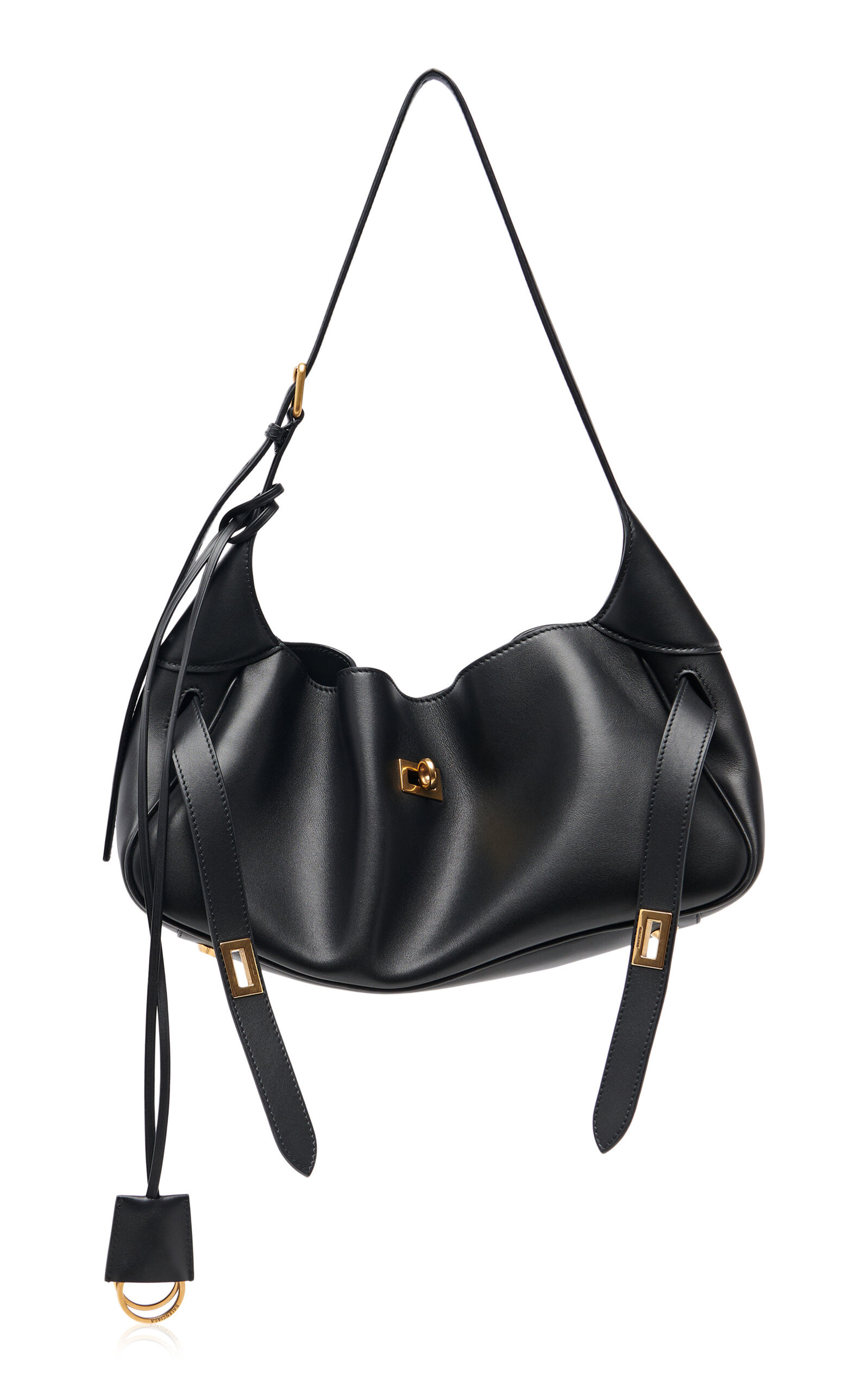 Bel Air Small Leather Shoulder Bag black - 5