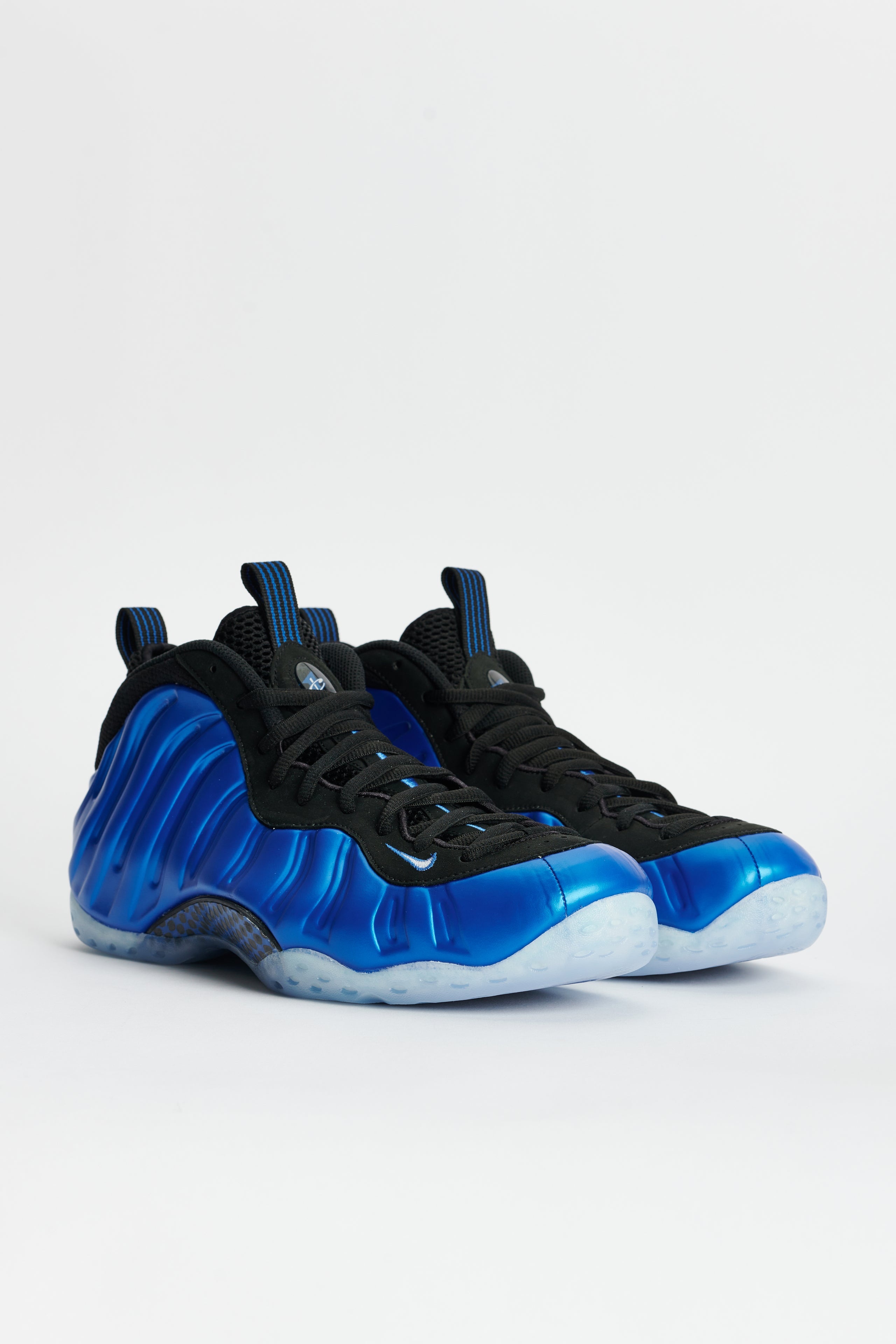 NIKE AIR FOAMPOSITE ONE DK NEON ROYAL / WHITE - 3