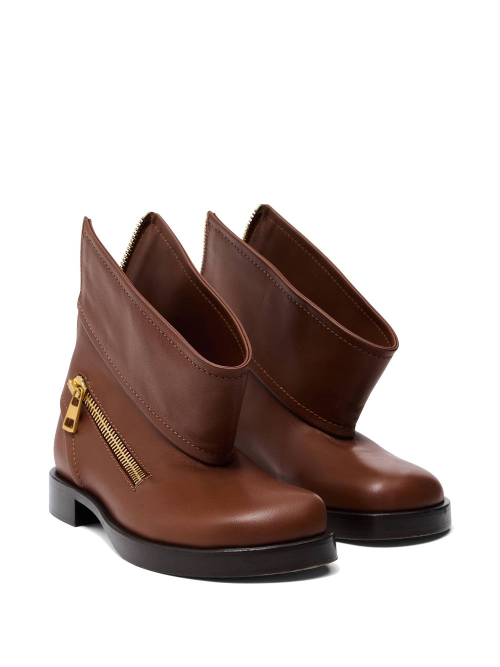 leather ankle boots - 2