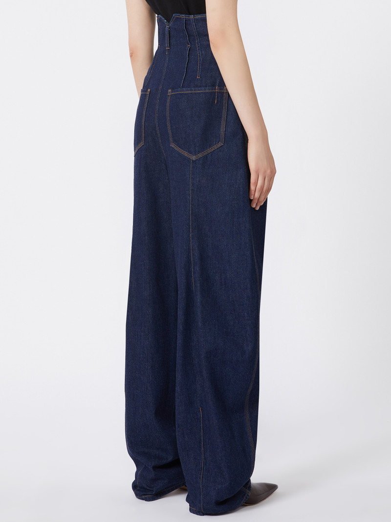 RIGA High-waisted denim trousers 4