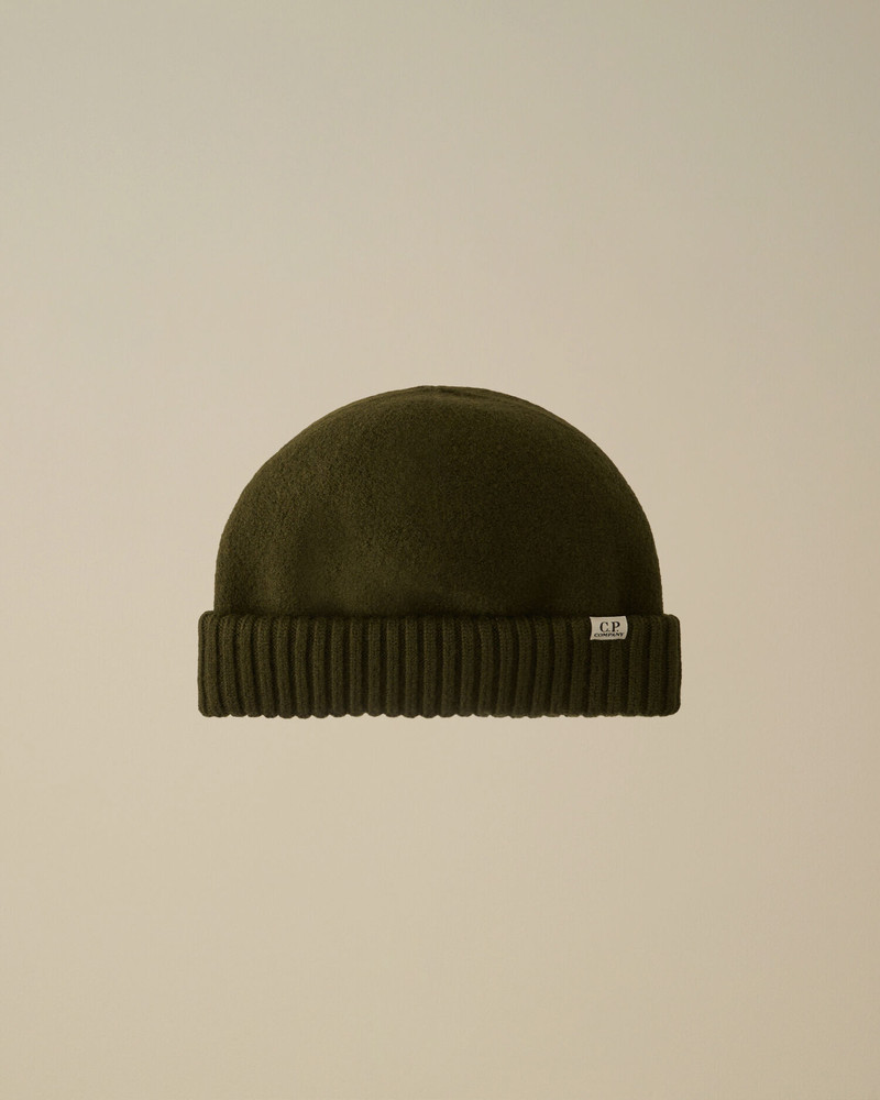 Extrafine Merino Wool Felted Fisherman Beanie 1