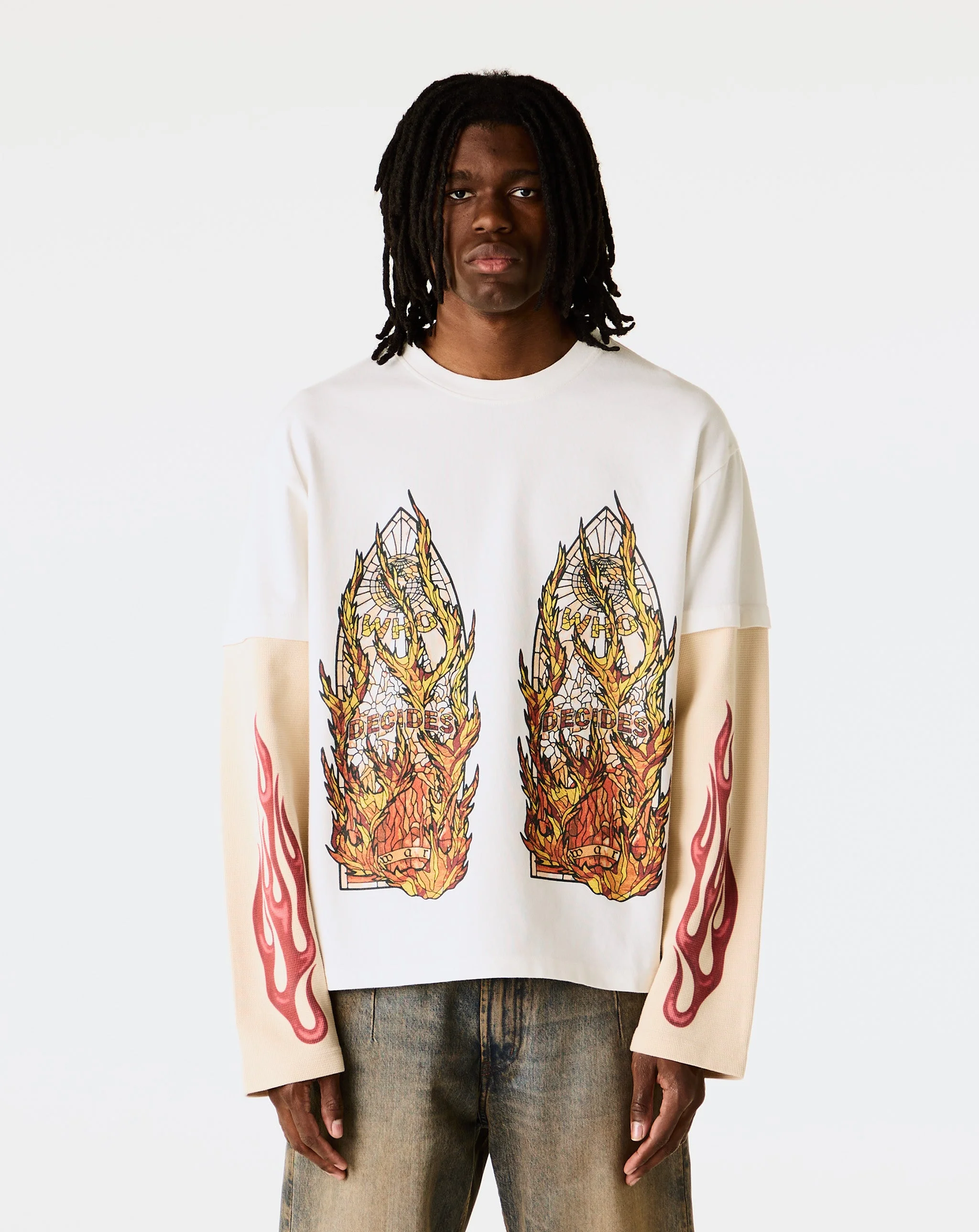 Flame Glass Double T-Shirt - 1