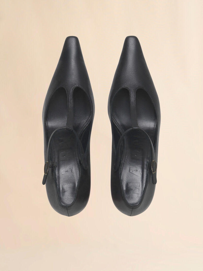 BLACK LEATHER MARY
JANE - 4