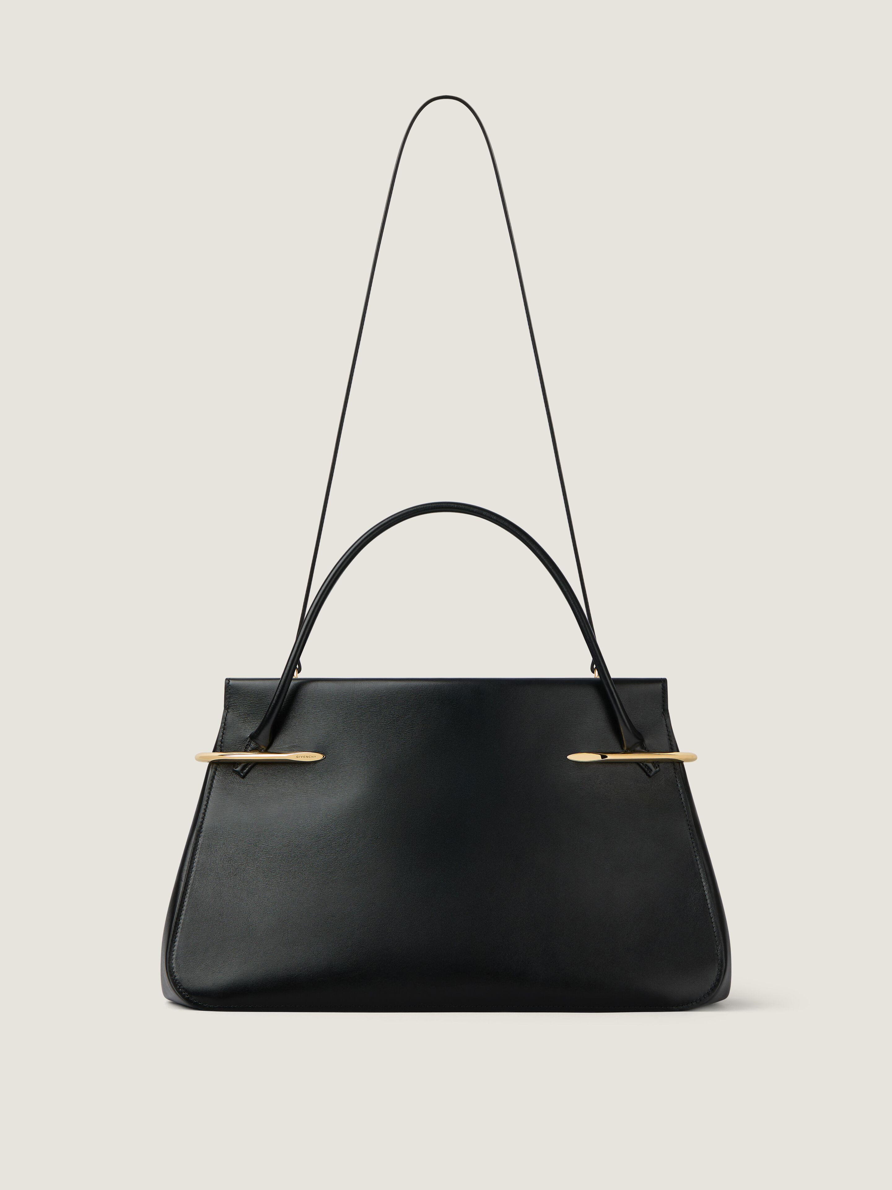 LARGE PINCH BAG IN LEATHER - 4