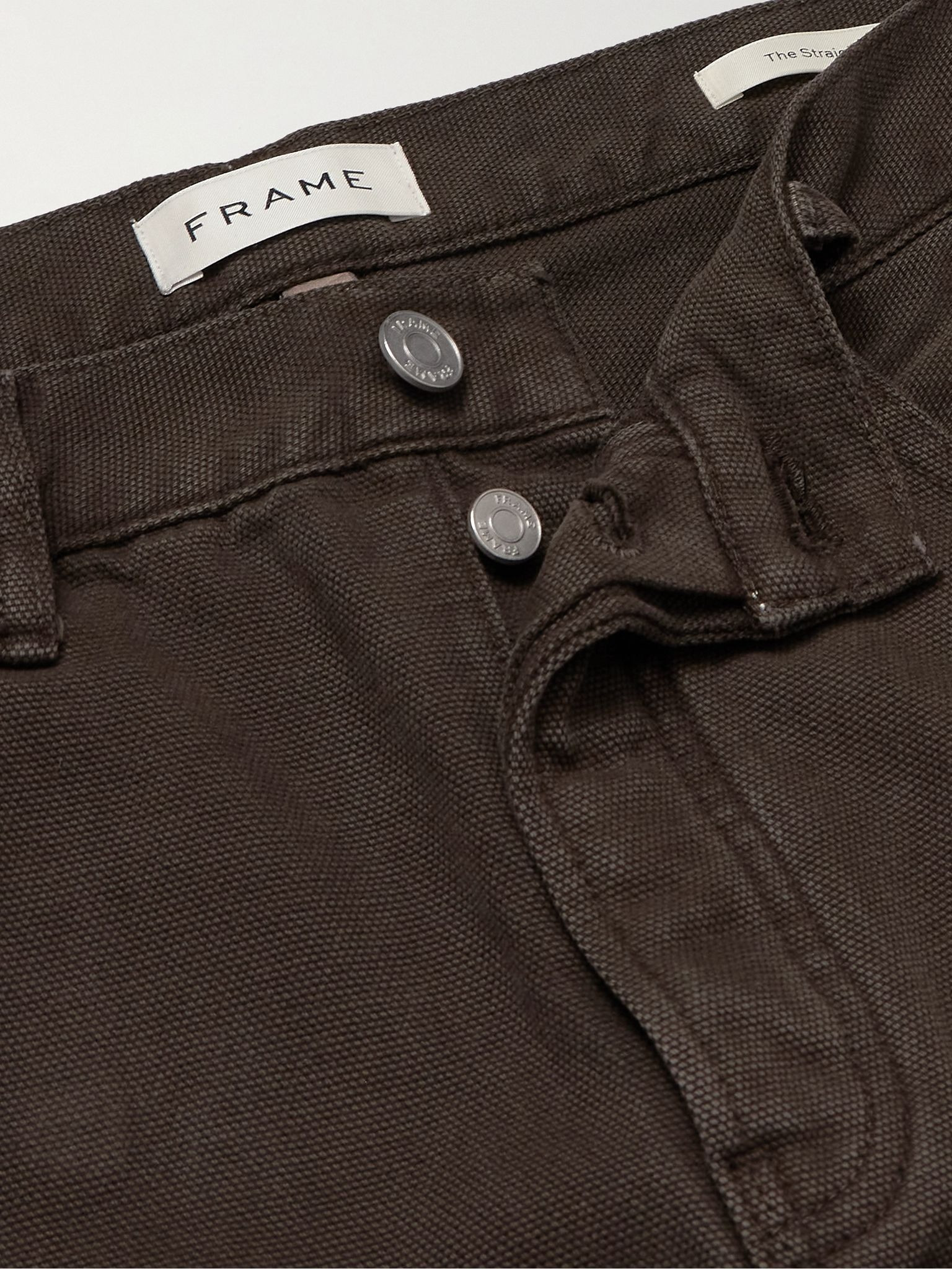 Straight-Leg Jeans Brown - 6