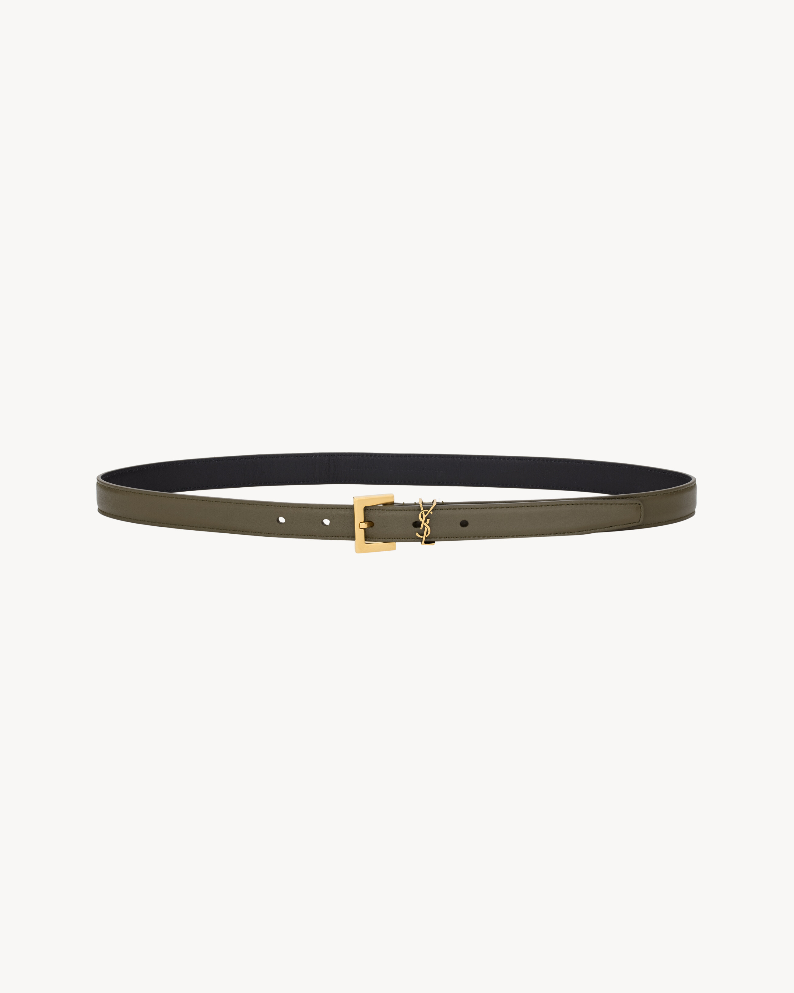 CASSANDRE THIN BELT IN SMOOTH LEATHER - 2